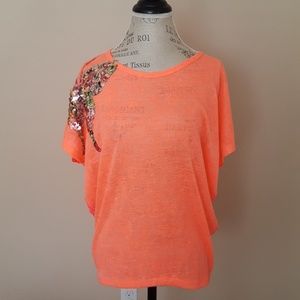 Pink/Orange top